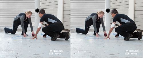 Starbuck and Anders square off in a pyramid match